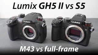 Lumix GH5 II FIRST LOOKS review vs S5 and GH5