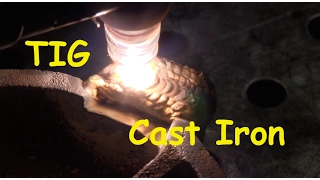 TIG Welding/Brazing Cast Iron Vise