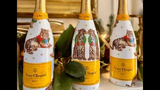 Decoupage Champagne or Wine Bottle Tutorial.