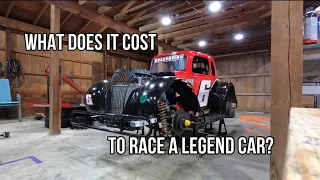 What does it cost to race a legend car in 2023?