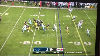 45 yard pass to Claypool + injury