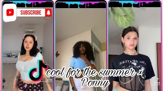 Cool for the summer x pony TikTok Dance❣ (song by Kuya Magik)🎧 #tiktok #trending