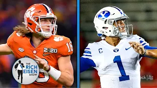 Stanford HC David Shaw: What Zach Wilson Does Better Than Trevor Lawrence | The Rich Eisen Show