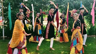 GARBA Mashup | Navratri | Moti Veraana | Vagyo Re Dhol | Dholida × Jhume Re Gori | HR Dance Crew
