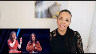 Gesangslehrerin reagiert auf Alicia und Jasmina (Issues) | The Voice Kids 2021 | Blind Auditions