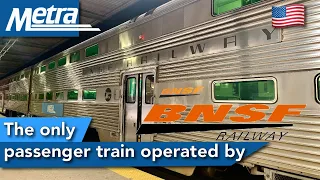 The only passenger service of BNSF : World's LARGEST freight company on Chicago METRA