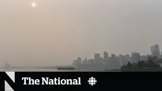 Wildfire smoke blankets much of Canada, raising health risks