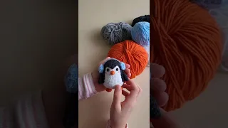 handmade toy PENGUIN, amigurumi
