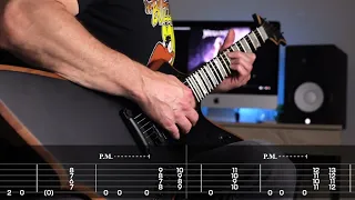 Rhythm Guitar Lesson for Megadeth - High Speed Dirt