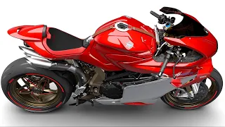 2023 New MV Agusta Superveloce 1000 Serie Oro: Design that brings pleasure!