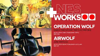 Not hungering for this: Operation Wolf & Airwolf | NES Works 123