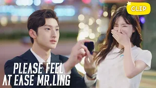 He proposed?! Will you marry me, my love?! | Please Feel At Ease, Mr. Ling