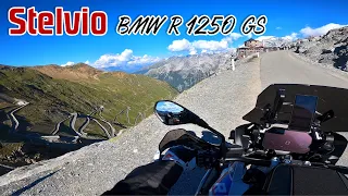 Stilfser Joch Passo dello Stelvio | Motorrad BMW R1250 GS | Boxer Sound Raw