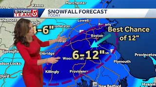 Video: Winds ramp up as snow moves out