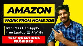 Amazon Work From Home Jobs 2023 ~ No Interview ~ 12th Pass Job ~ Online Jobs at Home ~ Jobs ~ Job