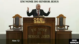 SANTO CULTO A DEUS (VÍDEO) - SAB - 05/08/2023 - 10hs - ATOS - CAP. 12