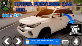 Toyota fortuner car mod for gta sa android (only DFF) // BSWORLD