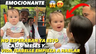 Natti Natasha y Raphy Pina lloran EN SHOCK Su Hija Vida Isabelle Empieza A Hablar y Pasó Esto 😱😍