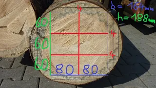 Vom Stamm zum Kantholz Zopfdurchmesserberechnung im Sägewerk