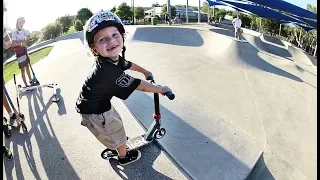 3 YEAR OLD SCOOTER KID!