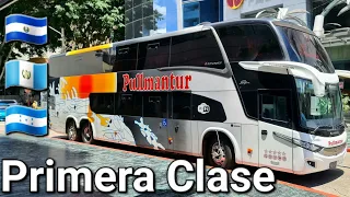 The best VIP service North of Central America Pullmantur First Class Bus Executive Service 🇬🇹🇸🇻🇭🇳