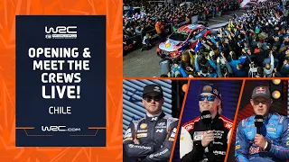 🔴 Opening Ceremony LIVE! | WRC Rally Chile Bio Bío 2023