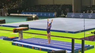 Valentina Georgieva 🇧🇬 - SILVER 🥈 - Vault Final - European championships 2024