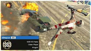 LEVEL 1300 TRYHARD GOT HUMILIATED BY AN RC CAR (GTA Online Trolling)