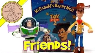 Disney-Pixar Toy Story 2 1999 Set, McDonald's Retro Happy Meal Toy Series