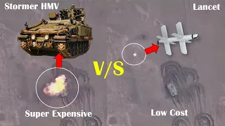 Low cost Lancet loitering munition destroys UK’s expensive Stormer HVM equipped with Starstreak