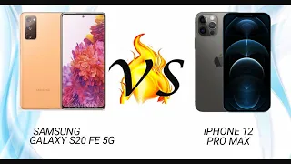 iPhone 12 Pro Max vrs Samsung Galaxy S20 FE 5G || Comparison & Specs ~ Best Pick !