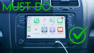 Add Carplay to Your VW easily - RCD330 Radio Review