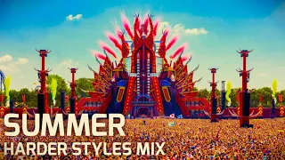 FESTIVAL SUMMER HARDER STYLES MIX 2023 🌴 Best Hardstyle, Rawstyle & Uptempo by Bass Station