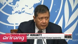 UN rights envoy urge prosecution of North Korean leader