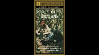 Search for the Great Apes - National Geographic VHS