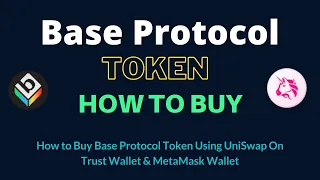 How to Buy Base Protocol Token (BASE) Using UniSwap On Trust Wallet OR MetaMask Wallet