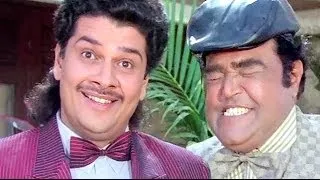 Best Comedy Scenes of Robert and Bhalla - Andaz Apna Apna Jukebox