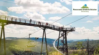 Die Panorama Erlebnis Brücke am Erlebnisberg Kappe!