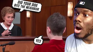 8 year old BIT by neighbors DOG, MOTHER DESTROYS the family in Court!