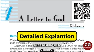 A Letter to God ✉️ Class 10 English - Detailed Explanation and Analysis