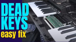 HOW TO FIX PIANO KEYBOARD KEYS NOT WORKING