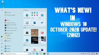 What's New! In Windows 10 20h2 (Octber 2020 Update) | Features and Updates!