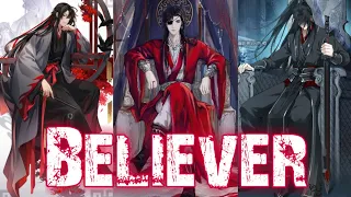 Believer | AMV | Wei Wuxian, Hua Cheng, Luo Binghe (Requested)