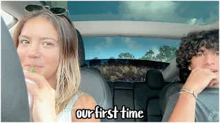 Driving Alone ! Picking up my boyfriend for the first time |#VLOG#1595