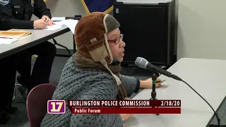 2/18/2020 Burlington Police Commission