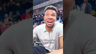 Giannis Antetokounmpo impressed by EuroLeague's Unique Atmosphere | Final four