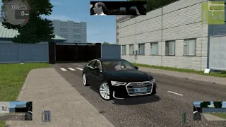 City Car Driving (VR) - 2019 Audi A6 55 TFSI Sedan POV Drive - Pure Driving!