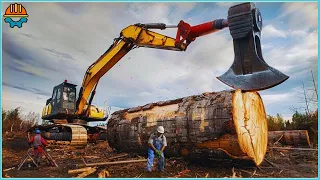 222 Extreme DANGEROUS Huge Chainsaw Machines At Another Level