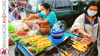 Local Bangkok STREET FOOD Market | THAILAND Reopening