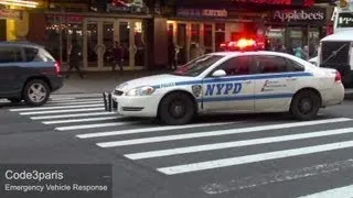 NYPD Police Cars Responding (collection)